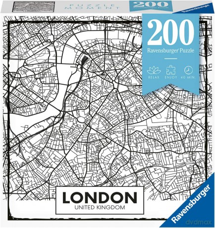 RAVENSBURGER 200 el. Moment: Londyn mapa 129638 [PUZZLE]