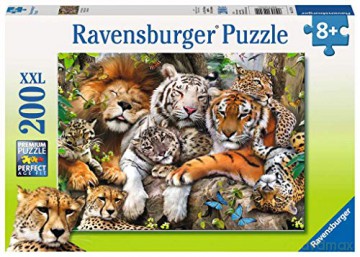 RAVENSBURGER 200 el. XXL Dzikie koty 127214 [PUZZLE]