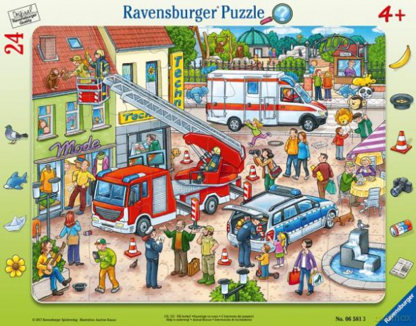 RAVENSBURGER 24 el. Na ratunek zwierzakom 065813 [PUZZLE]