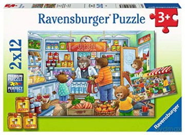 RAVENSBURGER 2x12 el. W supermarkecie 050765 [PUZZLE]