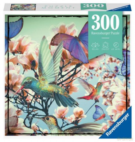 RAVENSBURGER 300 el. Moment: Koliber i motyle 129690 [PUZZLE]