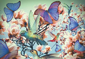 RAVENSBURGER 300 el. Moment: Koliber i motyle 129690 [PUZZLE]