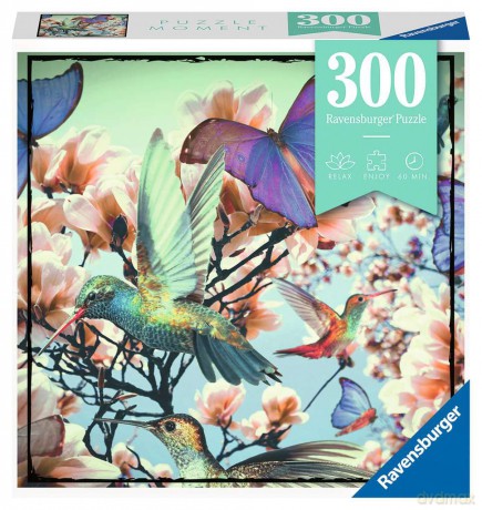 RAVENSBURGER 300 el. Moment: Koliber i motyle 129690 [PUZZLE]