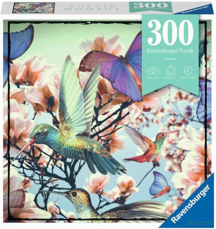 RAVENSBURGER 300 el. Moment: Koliber i motyle 129690 [PUZZLE]