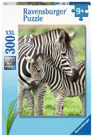 RAVENSBURGER 300 el. XXL Zebry 129485 [PUZZLE]