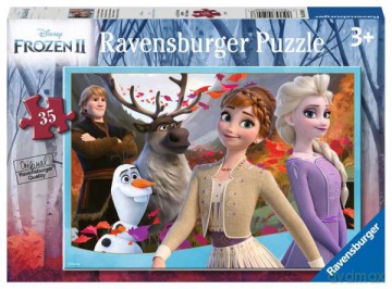 RAVENSBURGER 35 el. 2D Kraina Lodu 050468 [PUZZLE]