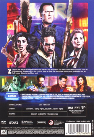 Ash vs Evil Dead Season 2 (Ash kontra martwe zło) [2DVD]