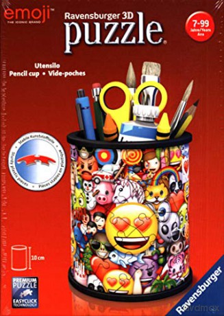 RAVENSBURGER 3D 54 el. Przybornik Emoji 112173 [PUZZLE]