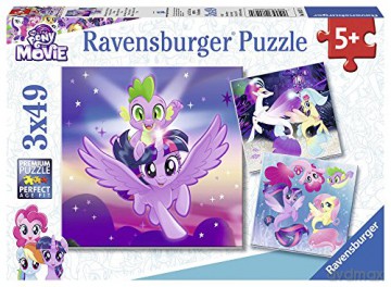 RAVENSBURGER 3x49 el. My Little Pony - Przygoda 080274 [PUZZLE]