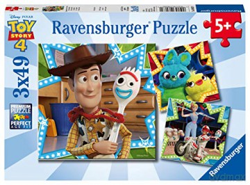 RAVENSBURGER 3x49 el. Toy Story 4 080670 [PUZZLE]