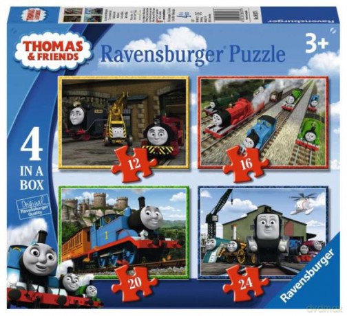 RAVENSBURGER 4w1 Tomek i Przyjaciele 069378 [PUZZLE]