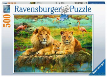 RAVENSBURGER 500 el. Dzika przyroda 165841 [PUZZLE]