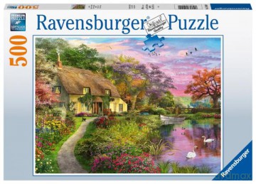 RAVENSBURGER 500 el. Wiejska sielanka 150410 [PUZZLE]