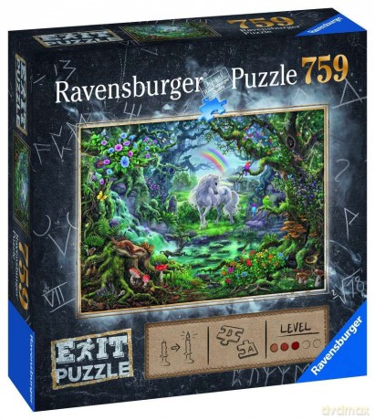 RAVENSBURGER 759 el. Exit Jednorożec 150304 [PUZZLE]
