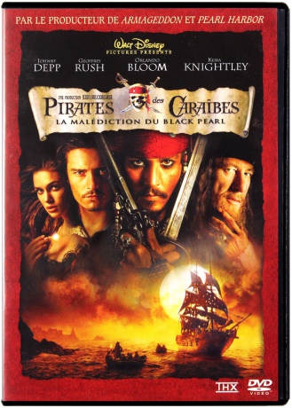 Pirates of the Caribbean: The Curse of the Black Pearl (Piraci z Karaibów: Klątwa Czarnej Perły) [DVD]