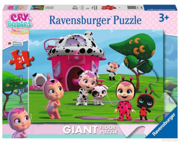 RAVENSBURGER Puzzle podłogowe 24 el. Cry Babies Magic Tears 030507 [PUZZLE]
