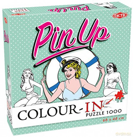 TACTIC Pin-Up Color-In puzzle 1000 el. [PUZZLE]