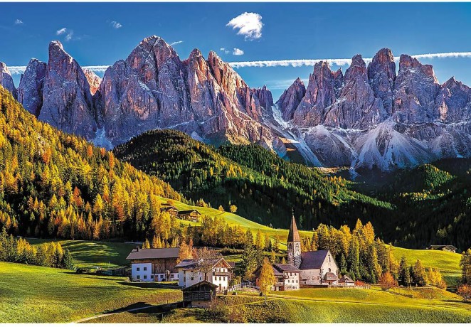 TREFL 1500 el. Dolina Val di Funes, Dolomity, Włochy 26163 [PUZZLE]
