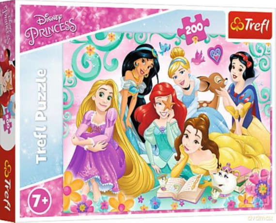 TREFL 200 el. Radosny świat księżniczek. Disney Princess 13268 [PUZZLE]