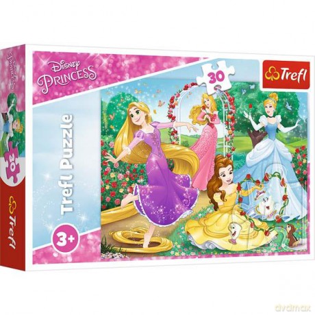 TREFL 30 el. Być księżniczką. Disney Princess 18267 [PUZZLE]
