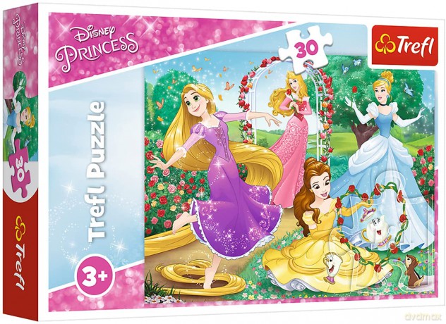TREFL 30 el. Być księżniczką. Disney Princess 18267 [PUZZLE]