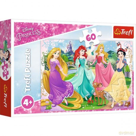 TREFL 60 el. Ulubione księżniczki. Disney Princess 17347 [PUZZLE]