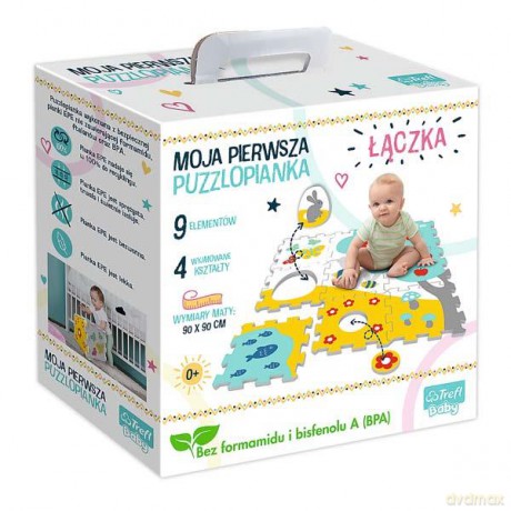 TREFL Moja Pierwsza Puzzlopianka - Łączka 9 el. 61261 [PUZZLE]