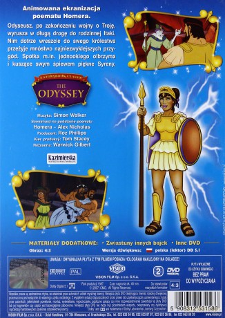 Najpiękniejsze baśnie i legendy: Odyseja [DVD]