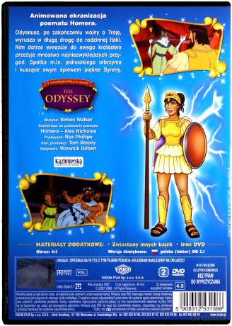 Najpiękniejsze baśnie i legendy: Odyseja [DVD]