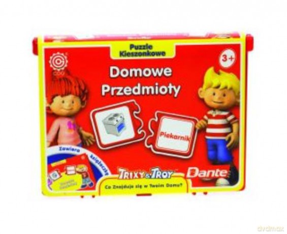 Trixy&Troy Domowe przedmioty. [PUZZLE]