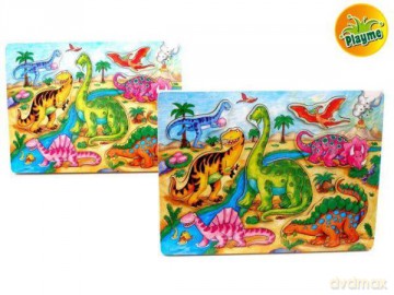 Układanka dinozaury z dźw./544445 [PUZZLE]