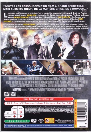 X-Men 2 [DVD]