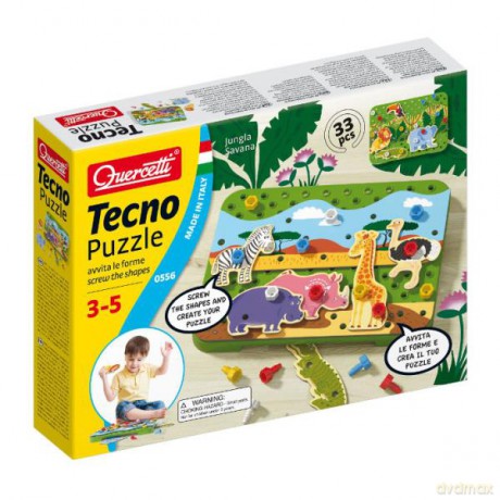Zestaw konstrukcyjny Tecno Jungle Savana [PUZZLE]
