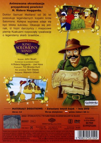 Najpiękniejsze baśnie i legendy: Kopalnie Króla Salomona  [DVD]