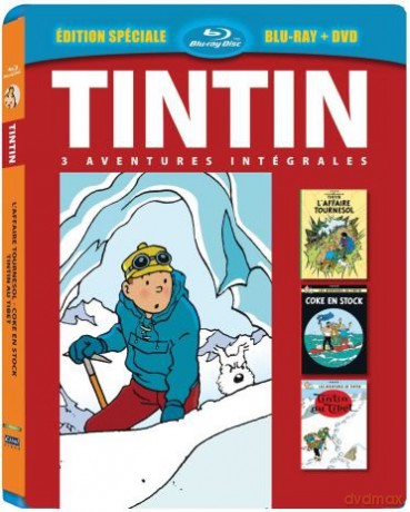 The Adventures of Tintin  (Przygody Tintina) [Blu-Ray]+[DVD]