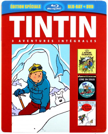 The Adventures of Tintin  (Przygody Tintina) [Blu-Ray]+[DVD]