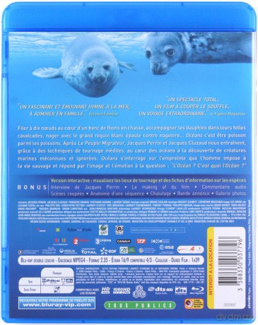Oceans (Oceany) [Blu-Ray]+[DVD]