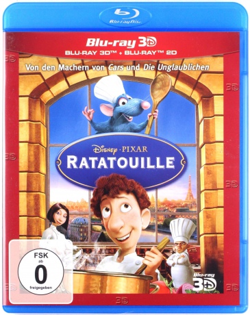 Ratatouille (Ratatuj) [Blu-Ray 3D]+[Blu-Ray]