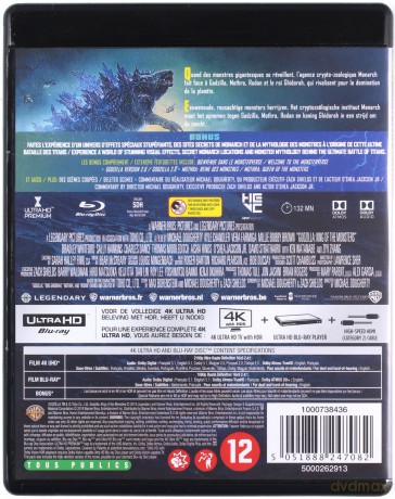 Godzilla: King of the Monsters (Godzilla II: Król potworów) [Blu-Ray 4K]+[Blu-Ray]