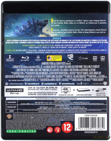 Godzilla: King of the Monsters (Godzilla II: Król potworów) [Blu-Ray 4K]+[Blu-Ray]