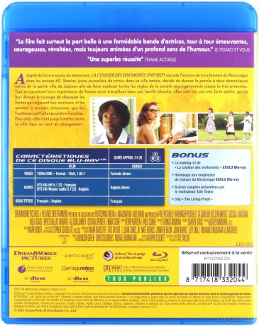 The Help (Służące) [Blu-Ray]