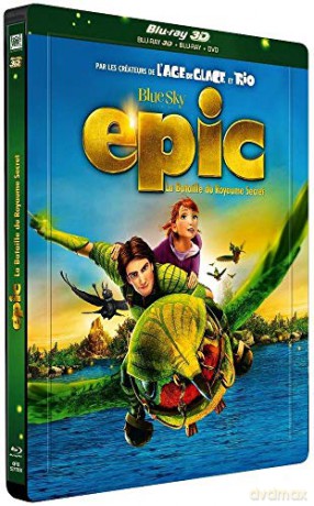 Epic (Tajemnica zielonego królestwa) (steelbook) [Blu-Ray 3D]+[Blu-Ray]+[DVD]