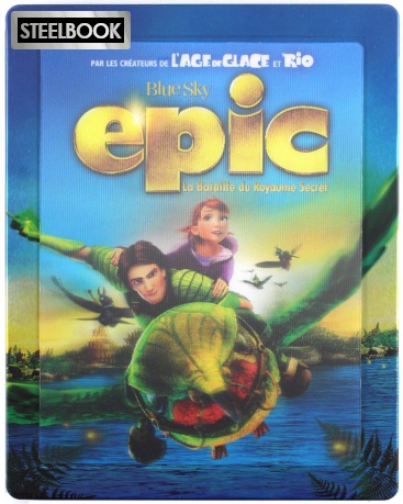 Epic (Tajemnica zielonego królestwa) (steelbook) [Blu-Ray 3D]+[Blu-Ray]+[DVD]