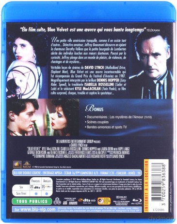 Blue Velvet [Blu-Ray]