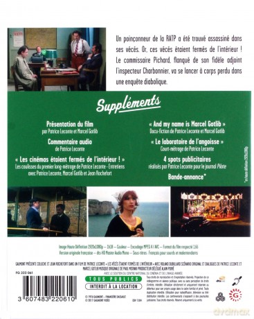 Les Veces etaient fermes de l'interieur [Blu-Ray]