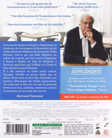 A Journey Through French Cinema (Podróż przez historię francuskiego kina) [Blu-Ray]