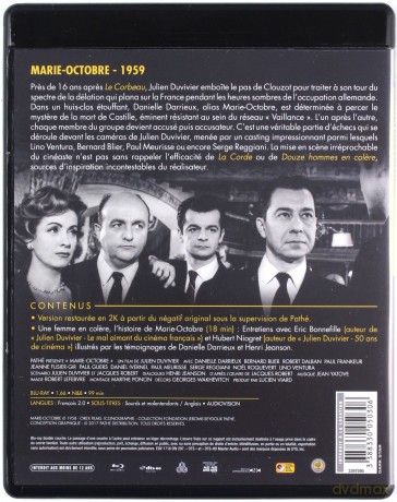 Marie-October (Nieznany zdrajca) [Blu-Ray]