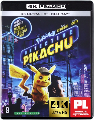 Pokemon: Detektyw Pikachu [Blu-Ray 4K]+[Blu-Ray]