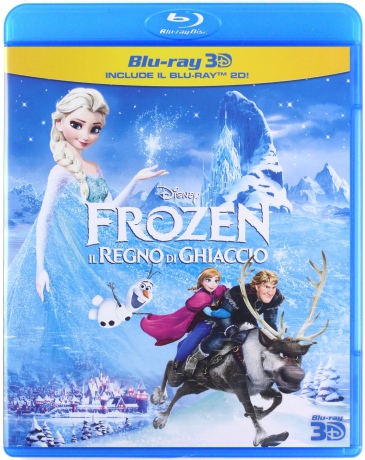 Frozen (Kraina lodu) [Blu-Ray 3D]+[Blu-Ray]