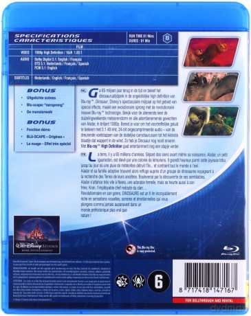 Dinosaur (Dinozaur) [Blu-Ray]